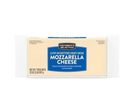 Members Selection Queso Mozzarella, 907 g / 2 lb